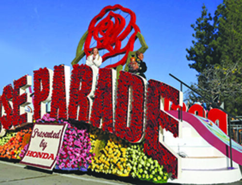 The UPS Store Floral Float Wins Judges Award In 136th Rose Parade